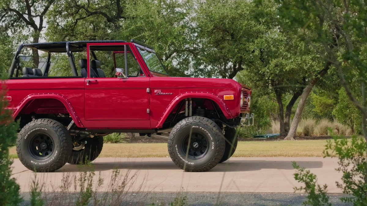 1966 Ford Bronco by Atlas Broncos, the opening frame of the film