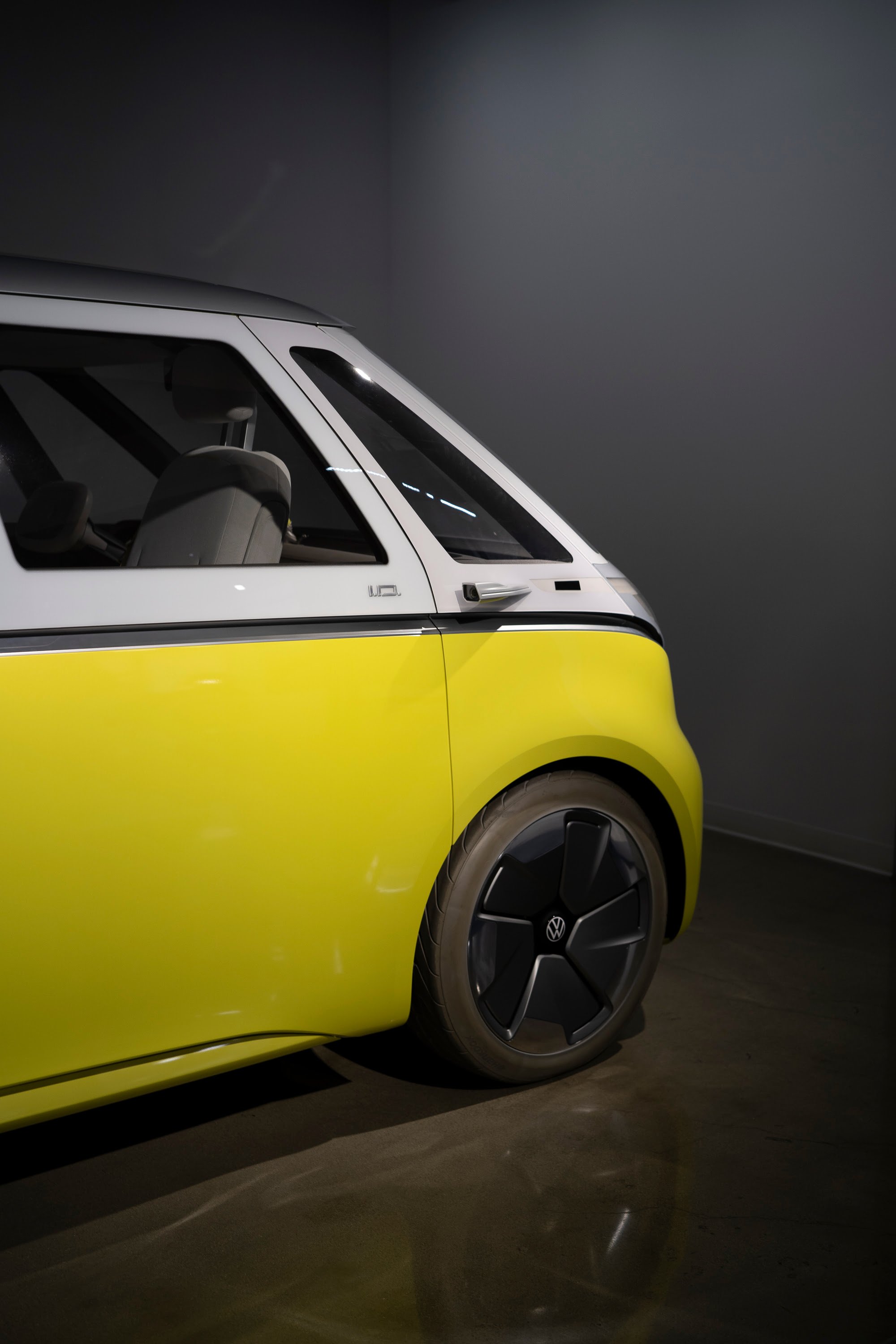 The concept VW Bus called the ID.BUZZ.