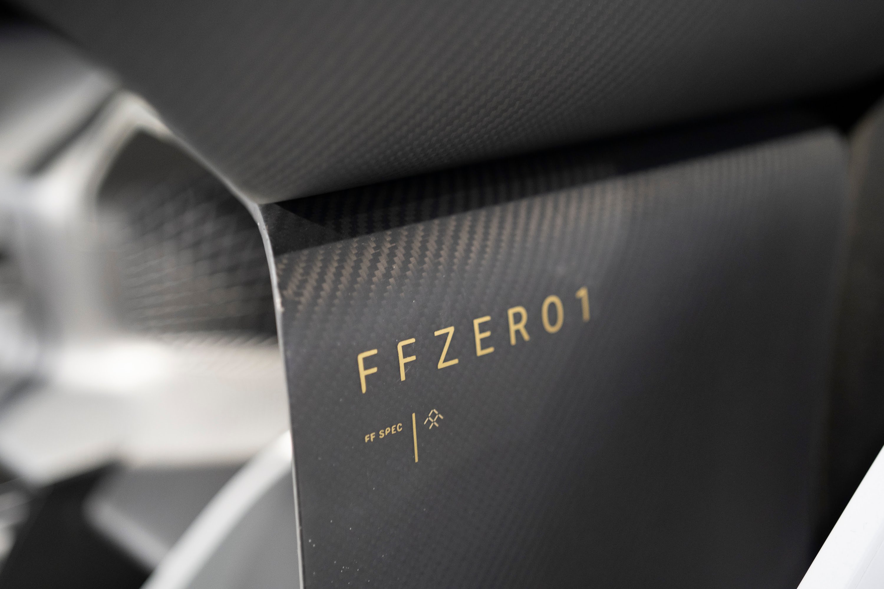 The Faraday Future FFZERO1 concept car.