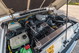 1995 white Land Rover Range Rover County V8 engine bay.