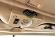 1995 white Land Rover Range Rover County dashboard inclinometer and dome light.